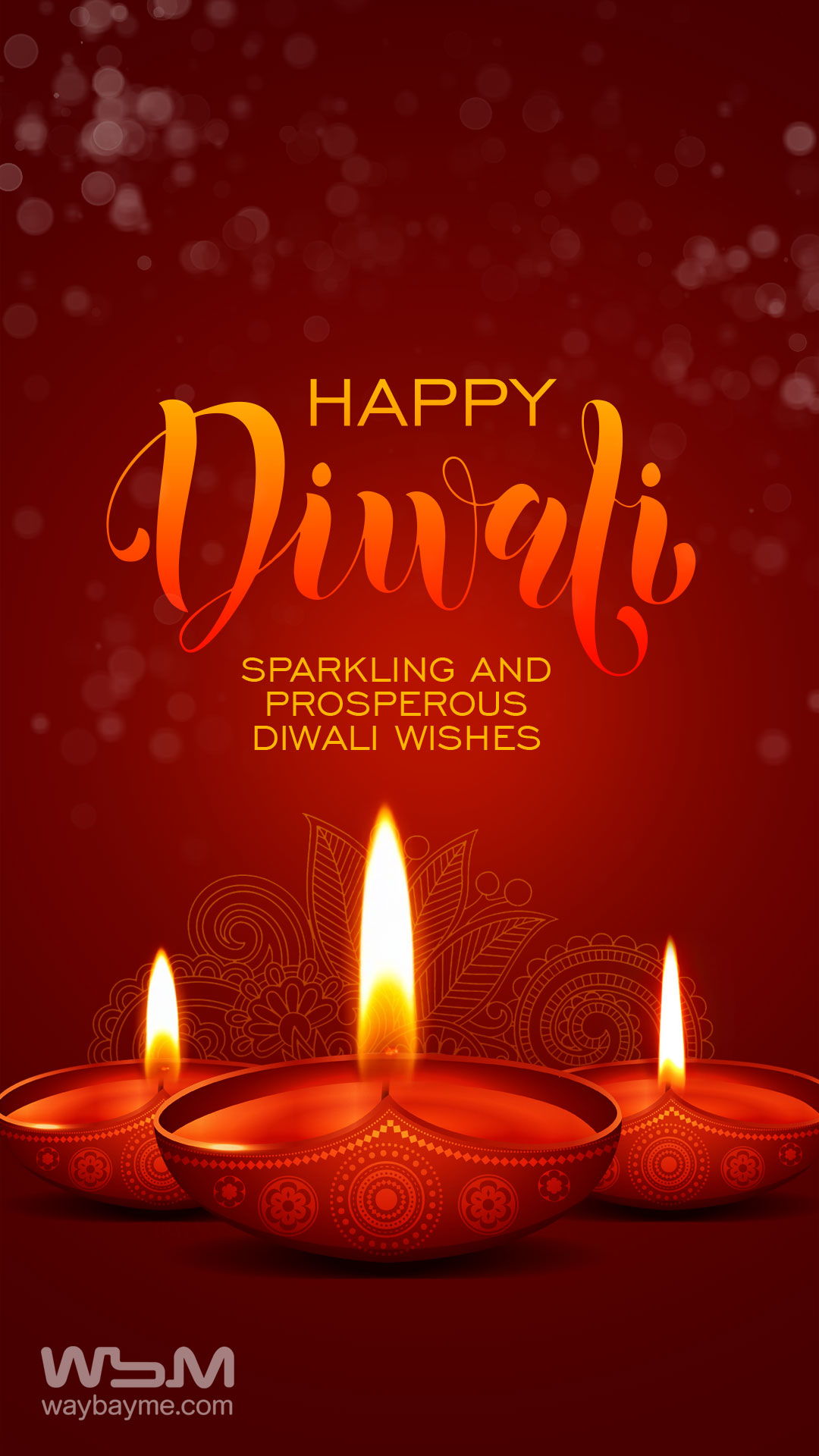 Free Happy Diwali Background Design